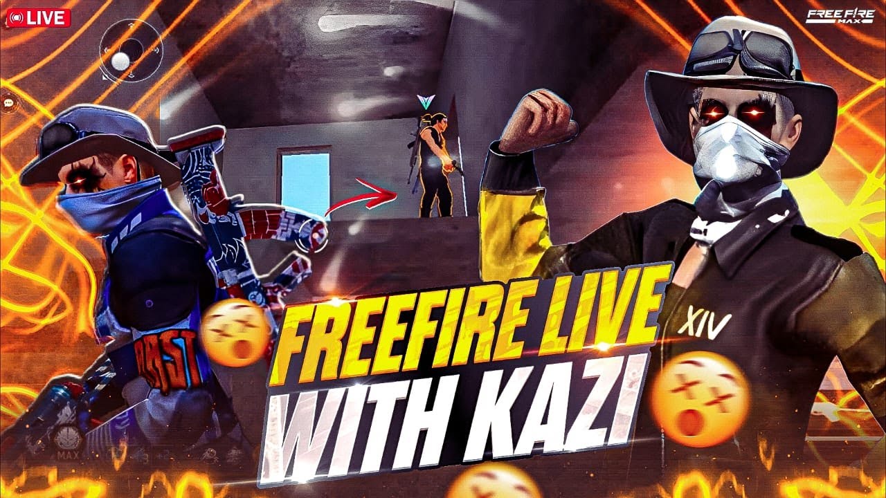 FREEFIRE NEPAL😈🔥 [BANGLADESH] SERVER LIVE - KAZIALEX555 LIVE ON FREE FIRE❗️