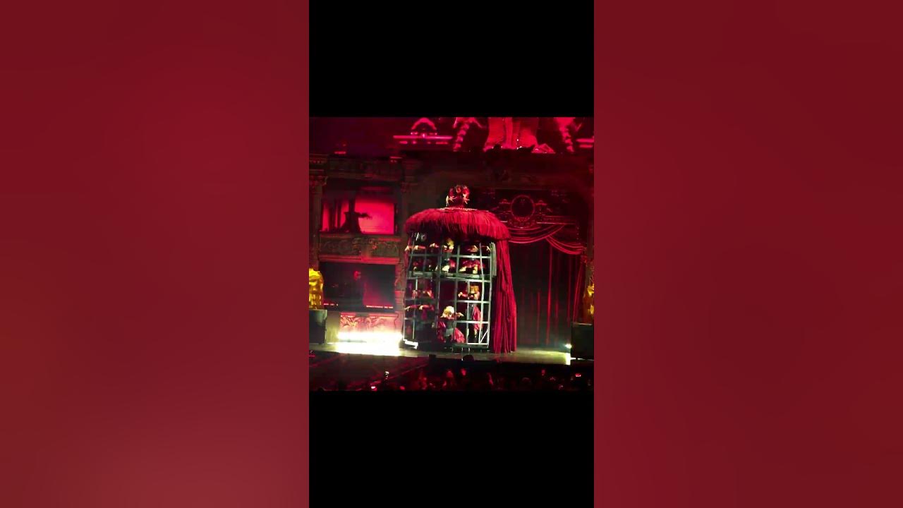 Lady Gaga performs ABRACADABRA live at the Kia Forum