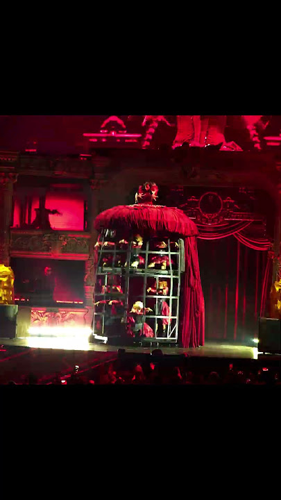 Lady Gaga performs ABRACADABRA live at the Kia Forum