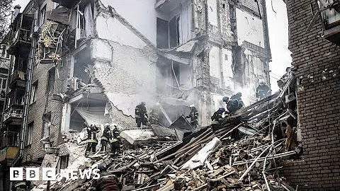 US condemns 'brutal' Russian strikes on Ukraine - BBC News