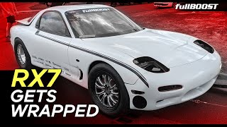 The RX7 looks fantastic - Mazda FD rotary build ep06 | fullBOOST