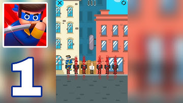 Mr Ninja Gameplay Walkthrough || Level 1-60 || Part 1||{ Android}