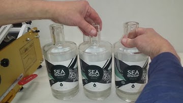 RACE 7441 RLTC-SP Tapered Cylindrical  Spirits Bottle-full wrap