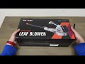 Nasum Cordless Leaf Blower - Budget Leaf Blower any good? H20CF01 + Giveaway of one