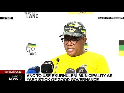 ANC to use Ekurhuleni as yardstick for good governance