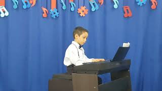 SIMÓN FLORIAN. Tema: Tambores indios. Audición final de piano. 2do.-1