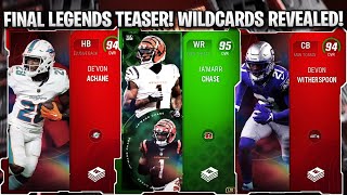 FINAL LEGENDS TEASER! WEEKLY WILDCARDS CHASE, WITHERSPOON, AND MORE REVEALED!