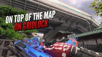 On Top of the Map on Gridlock | Black Ops 4 Glitches