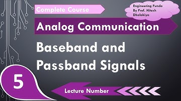 Baseband Signals & Passband Signals (Basics, Definition, Frequency Response & Examples) Explained