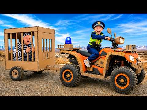 Blue Tractor Police Catches the Thief! 🚓 30-Minute Epic Adventure for Kids