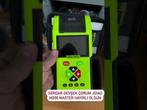 Jdiag Türkiye SERDAR GEVŞEK ÇORUM JDİAG M200 MASTER HAYIRLI OLSUN