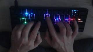 Typing ASMR - Rainbow keyboard screenshot 1