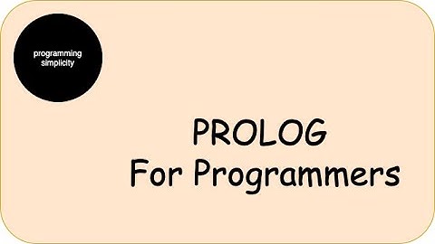 PROLOG For Programmers