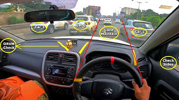 Conquer City Traffic! PERFECT Left & Right Car Judgement EASY TECHNIQUE!!