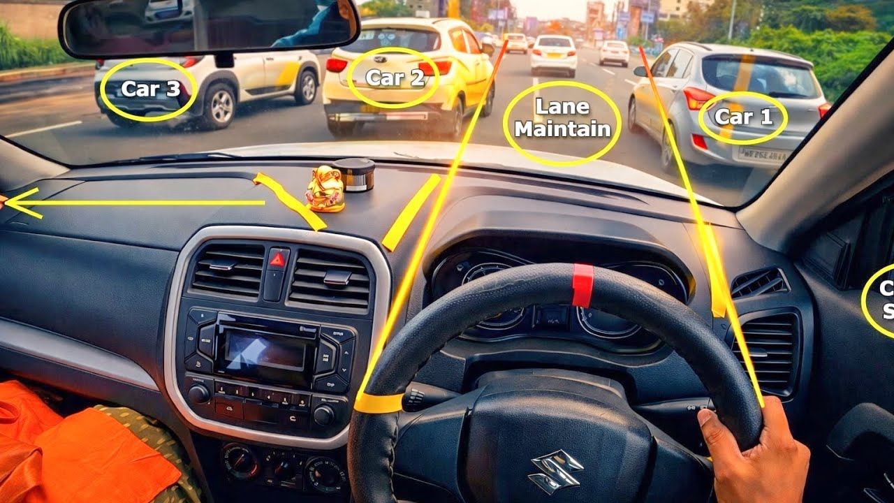 Conquer City Traffic! PERFECT Left & Right Car Judgement EASY TECHNIQUE!!