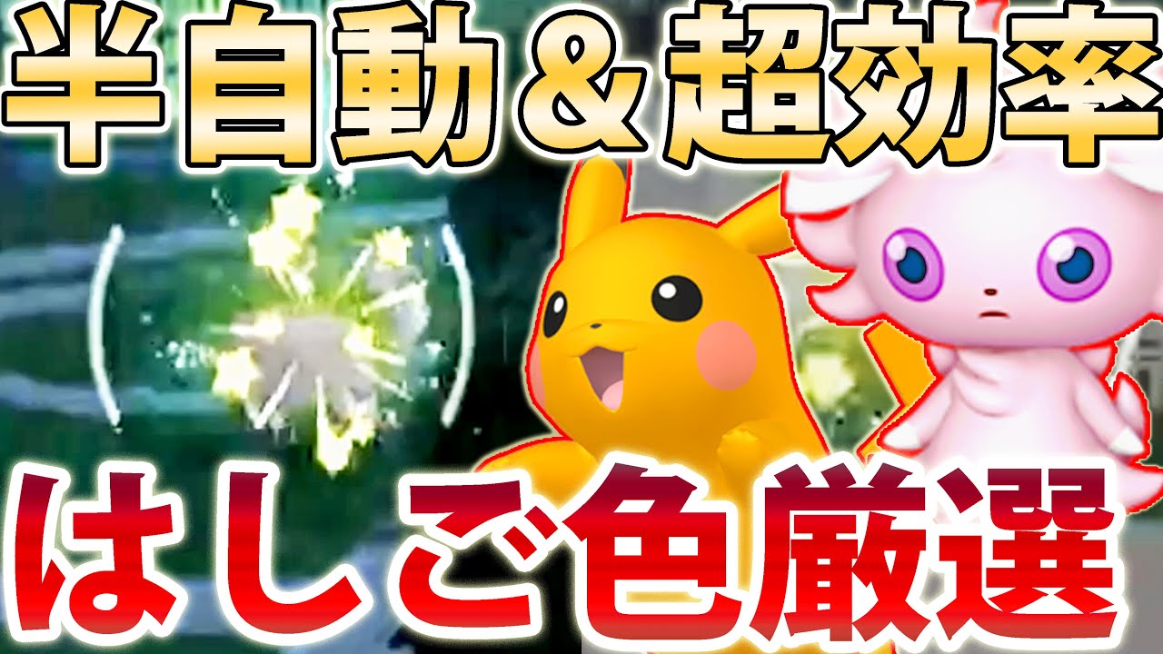 自動色厳選】高効率＆超簡単なはしご色厳選を紹介！ワイルドゾーン3が