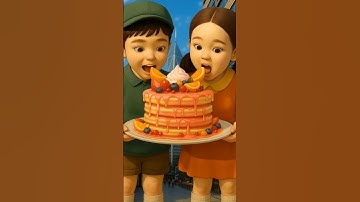 Squid game 21, cake eating asmr #squidgame2 #squidgame #animation #asmr #ai #funny