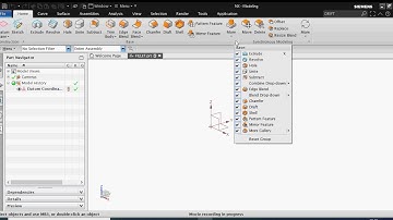 UG NX-How to use fillet command
