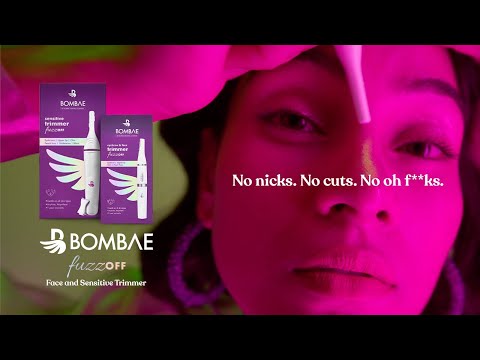 New Bombae Fuzz Off Trimmer | Painless hair removal for women | Bombae by Bombay Shaving Company
