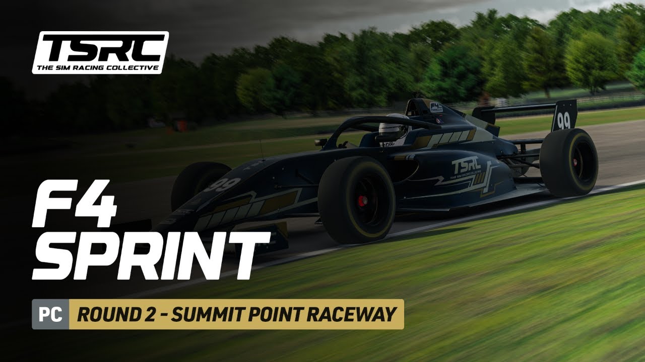 TSRC F4 Sprint | iRacing | Round 2 @ Summit Point Raceway - YouTube