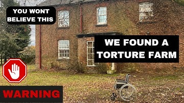 "Exploring the Chilling Secrets of an Abandoned Torture Farm" #horrorstory #scary #youtubechannel