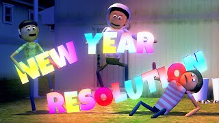 NEW YEAR RESOLUTION || Hindi Animated Comedy Video