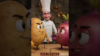 DEBATE BETWEEN POTATO AND ONION . #70 SECAI#