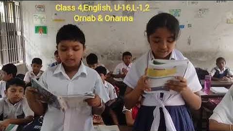 Class 4, English, Unit 16,Lesson 1-2
