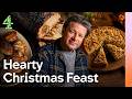 Jamie Oliver’s Christmas Dinner Feast & Festive Pear Pavlova | Jamie Cooks Christmas