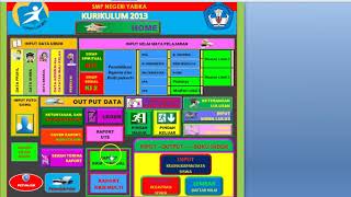 Aplikasi Rapot K13 Raport Jenjang MTs sesuai juknis SK DIRJEN PENDIS 2018