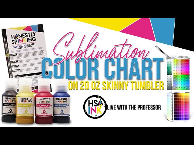 💡 How to Create a Custom Color Chart for Sublimation 