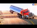 Wave road against vehicles 3  beamng drive crazy drivers
