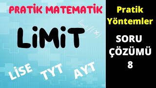 Limit 8 99 Soruda Limit