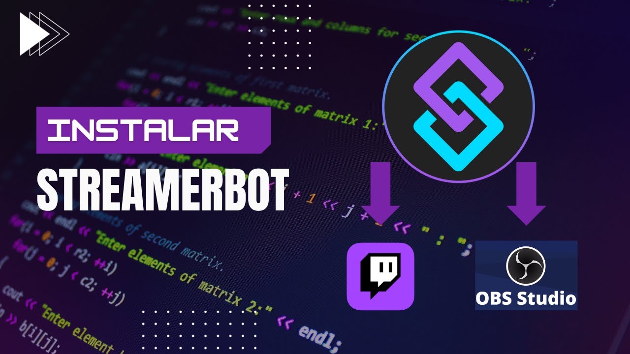 Streamerbot User Interface Instalar y configurar con #twitch y #obs #streamerbot - YouTube