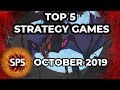 Top 5 strategy games  of october 2019