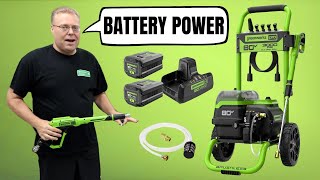 Best Battery Pressure Washer? | 3000 PSI? | Greenworks 80V | Review & Testing