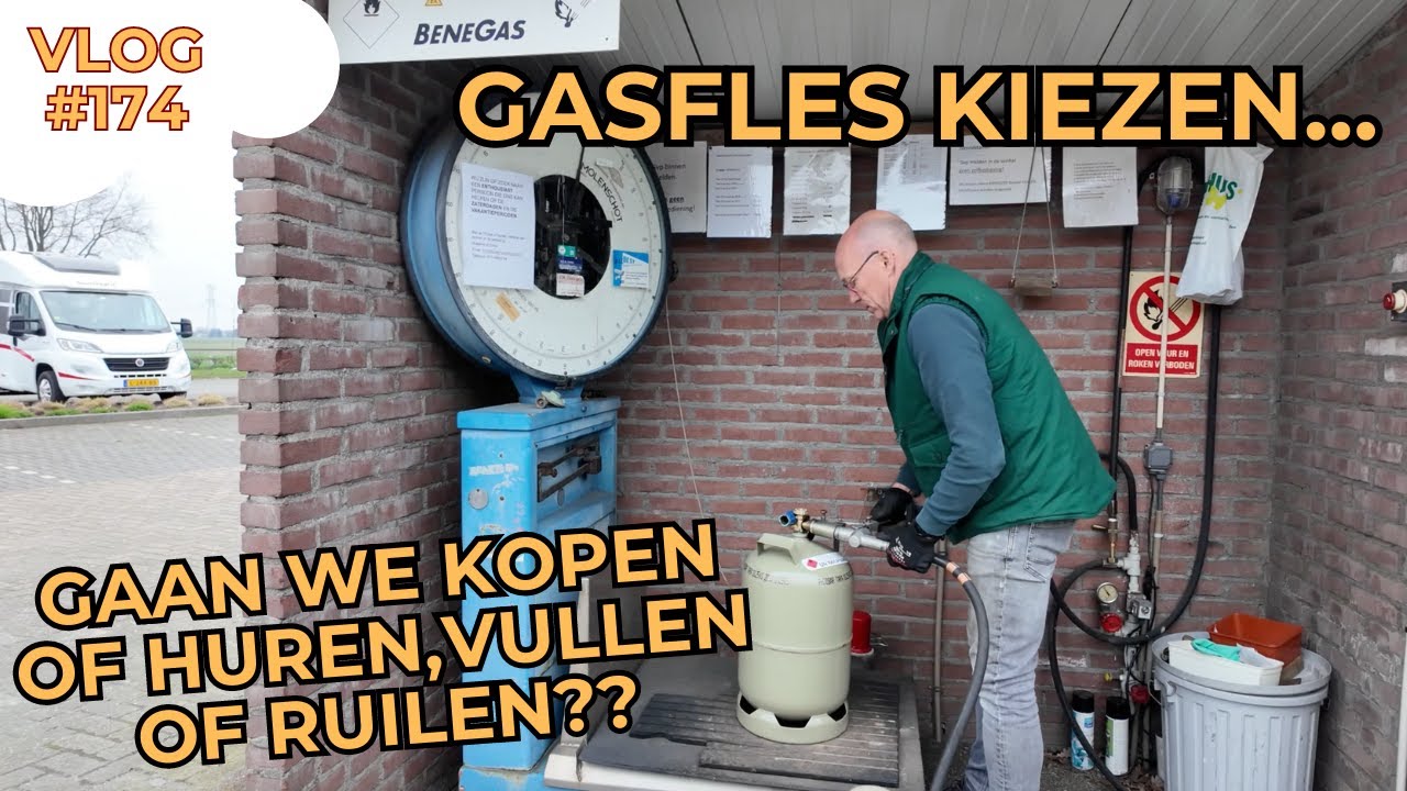 Gasfles voor de Camper? Zoveel keuze in GASFLESSEN! | Camperplaats Houbenhof #174