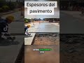 Valores del espesor de las capas en el diseño del pavimento urbano - todo lo que necesitas saber