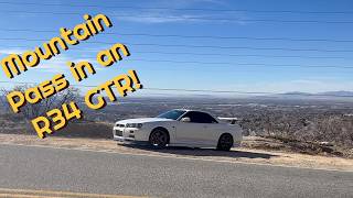 Mountain Pass in my R34 GTR!!