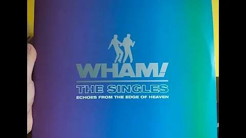 Wham! - Where Did Your Heart Go? on a blue vinyl - Echoes From the Edge of Heaven