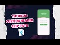 Tutorial Flutter#3: Cara Membuat Custom Header dengan Clip path | Code With Nazar