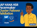 SAP HANA HSR Pacemaker Cluster Failover Validation | Automatic Failover Test with VIP Switchover