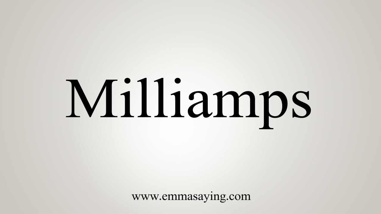 How To Say Milliamps YouTube how-to-check-the-milliamps-through-multimeter-4-20ma-loops-signal