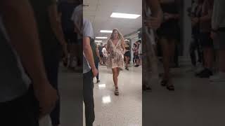 Niceville high school senior graduation walk class of 2021