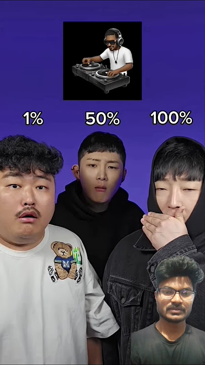 1%VS50%VS100% Beatbox Chalange #beatbox