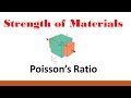 Strength of Materials (Part 3: Poisson's Ratio)