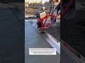 Power Screed Machine Leveling Fresh Concrete Smoothly