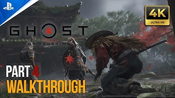 Ghost of Tsushima Walkthrough Gameplay Part 4 | PS5 Pro | No Commentary | [4K Ultra HD 60FPS]