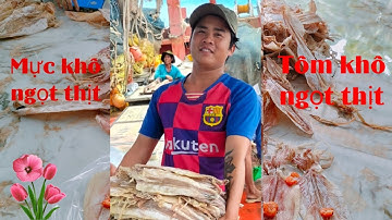 Mực khô - Tôm khô - Cá ngựa khô Kiên Giang | Hải Sản Khô