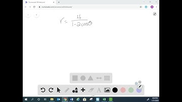 In Exercises 29-34, use a graphing utility to graph the polar equation. Identify the graph. r=…